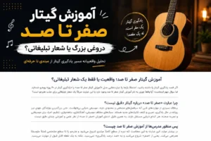 آموزش گیتار صفر تا صد برای مبتدیان
